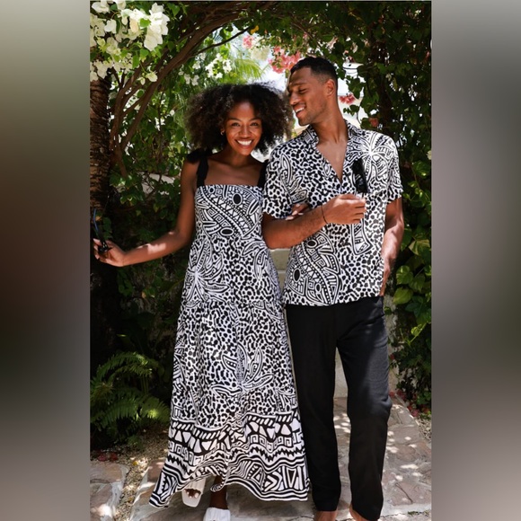 NEW! Kenny Flowers The Mykonos Linen Vacation Pants Black SZ XL, XXL - Picture 5 of 10